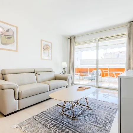 Appartement Résidence 2p De Style Avec Terrasse, Plages Et Commerces à Pied - 2p De Style Avec Terrasse, Plages Et Commerces à Pied Mae-1913 Cannes