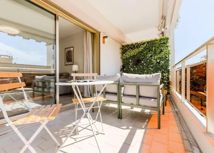 Résidence 2p De Style Avec Terrasse, Plages Et Commerces à Pied - 2p De Style Avec Terrasse, Plages Et Commerces à Pied Mae-1913 Cannes